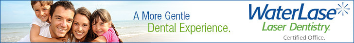Waterlase Laser Dentistry is a more gentle dental experience.